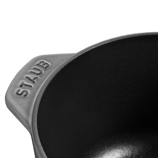 Staub Тенджера Cocotte за готвене на ориз чугун 16 см/175 л Graphite Gre