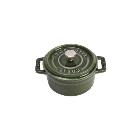 Staub Тенджера Mini-Cocotte чугун 10 см/025 л Basil -