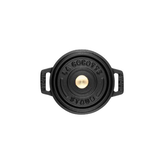 Staub Тенджера Mini-Cocotte чугун 10 см/025 л Black -