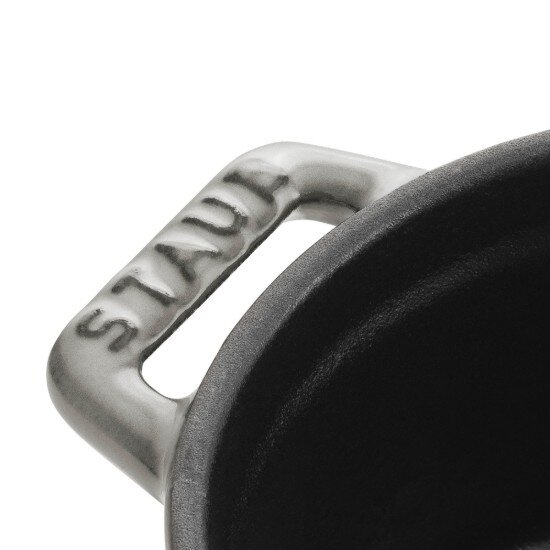 Staub Тенджера Mini-Cocotte чугун 10 см/025 л Graphite Grey -