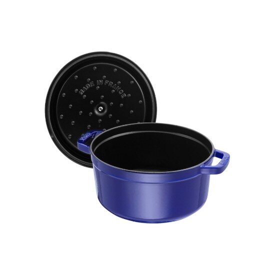 Staub Тенджера от гамата Cocotte 20 см/22 л цвят "Dark Blue" -