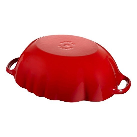 Staub Тенджера с форма на домат чугун 25 см/29л Cherry -