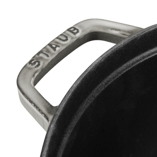 Staub Тенджера за готвене чугун 26см/52л Graphite Grey -