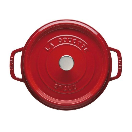 Staub Тенджера за готвене чугун 28 см/6.7л Cherry -