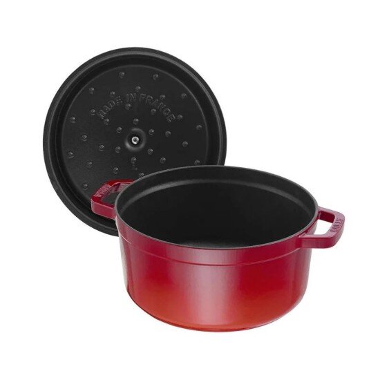 Staub Тенджера за готвене чугун 28 см/6.7л Cherry -