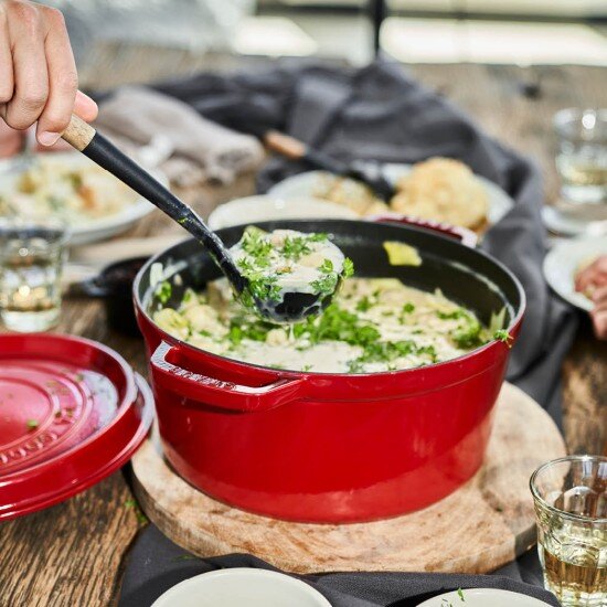 Staub Тенджера за готвене чугун 28 см/6.7л Cherry -