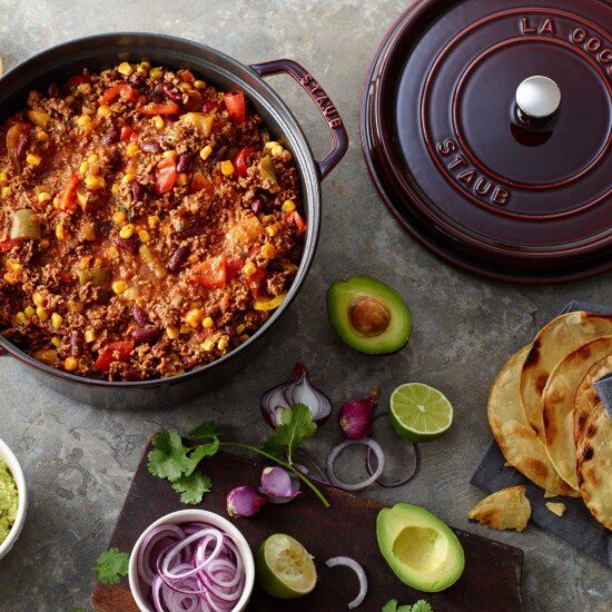 Staub Тенджера за готвене чугун 28 см/6.7л Grenadine -