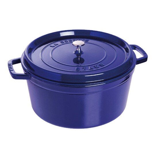 Staub Тенджера за готвене чугун 28см/67л Dark Blue -