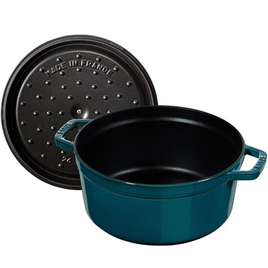 Staub Тенджера за готвене Cocotte чугун 26cm/525L La Mer -