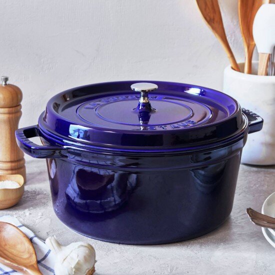 Staub Тенджера за готвене Cocotte чугун 26cm/52L Dark Blue -