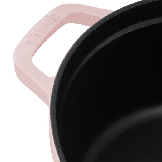 Staub Тенджера за готвене Cocotte чугунена 24 см/37 л Sorbet Rose - Stau