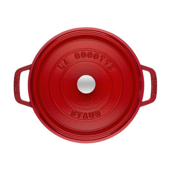 Staub Тенджера за готвене Cocotte от чугун 26 см/52 л Cherry -