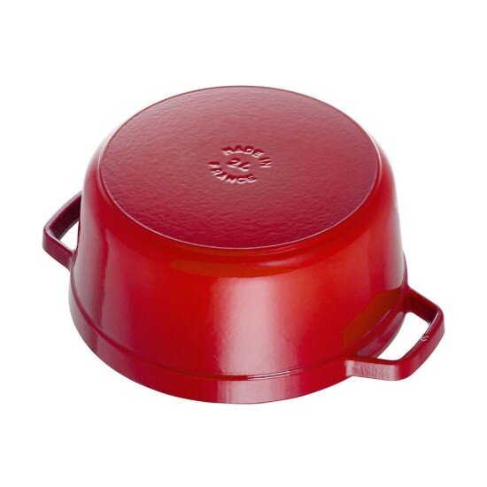 Staub Тенджера за готвене Cocotte от чугун 26 см/52 л Cherry -