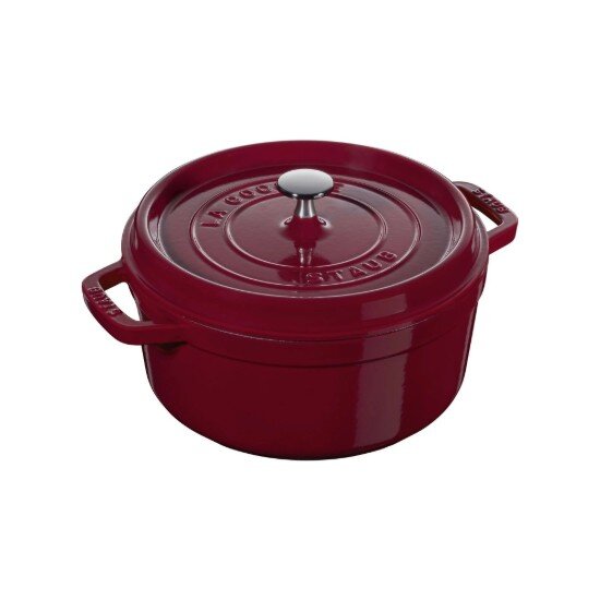Staub Тенджера за готвене Cocotte от чугун 26см / 5.2L Bordeaux -