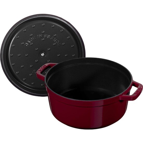 Staub Тенджера за готвене Cocotte от чугун 26см / 5.2L Bordeaux -