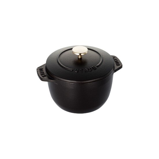 Staub Тенджера за готвене на ориз mini-Cocotte чугун 12 см/075 л Black -
