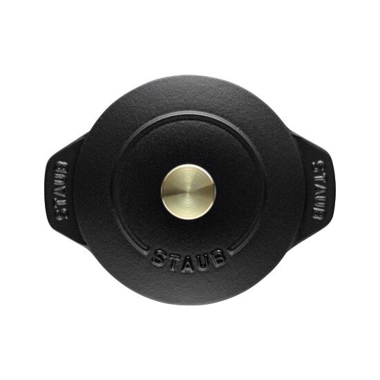 Staub Тенджера за готвене на ориз mini-Cocotte чугун 12 см/075 л Black -