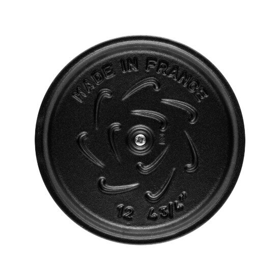 Staub Тенджера за готвене на ориз mini-Cocotte чугун 12 см/075 л Black -