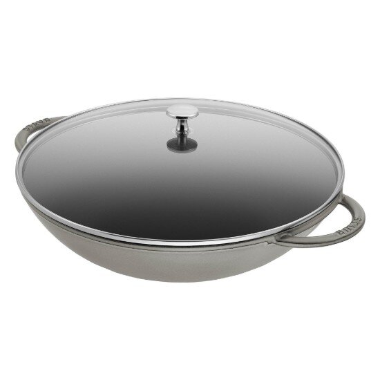 Staub Уок тиган чугун 37см Graphite Grey -