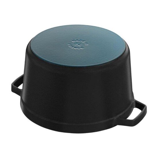 Staub Висока тенджера Cocotte чугун 24 см/47 л Black -