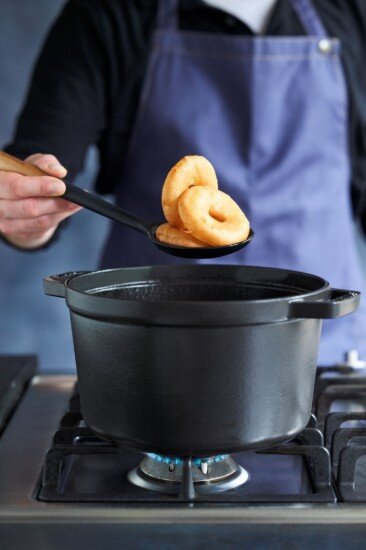 Staub Висока тенджера Cocotte чугун 24 см/47 л Black -