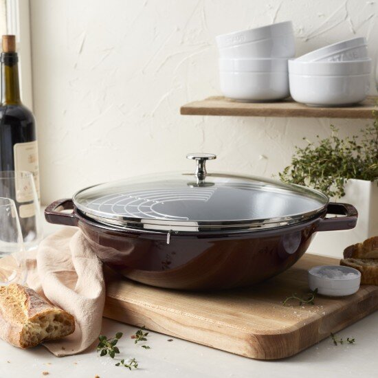 Staub Wок тиган чугун 30см Grenadine -