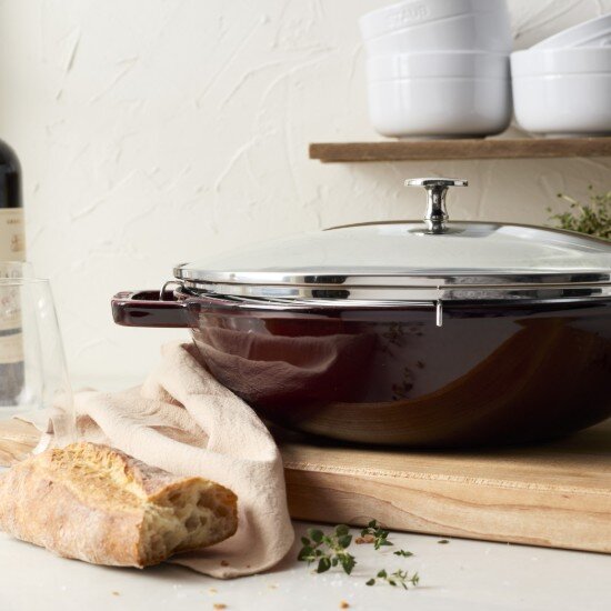 Staub Wок тиган чугун 30см Grenadine -