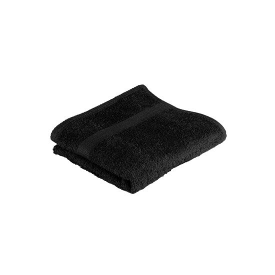 Tiseco Кърпа за баня памучна 50x100 см "Riva" Black -
