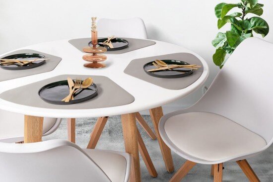 Tiseco Подложка за маса 32x48 см "Togo" Taupe -