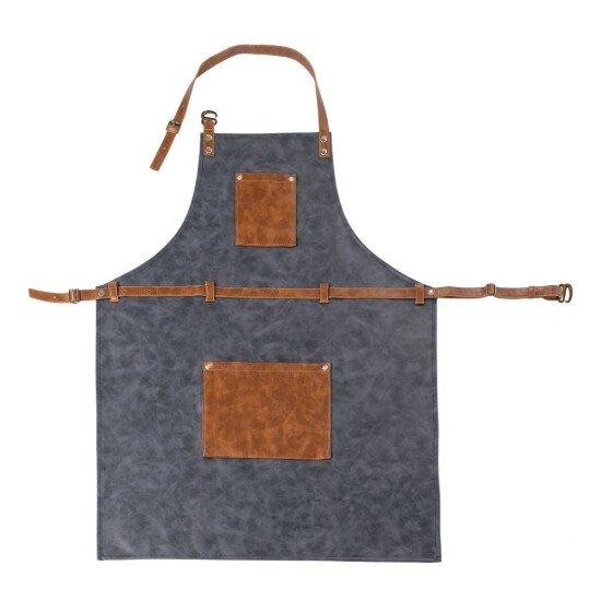 Tiseco Тосканска кухненска престилка 70 х 90 см Stone Blue -
