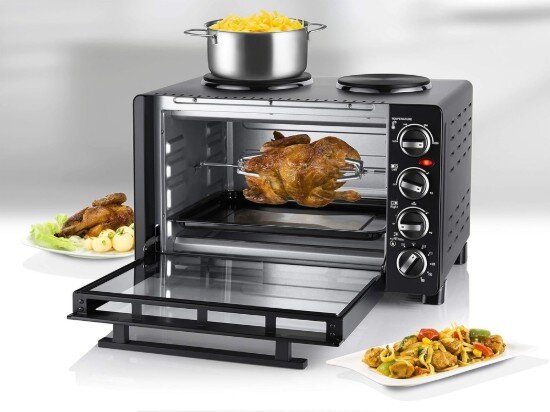 Unold Електрическа фурна с 2 котлона "All in One" 30L 1500W -