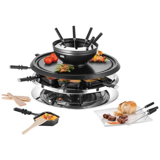 Unold Електрически котлон Raclette Multi 4 in 1 1300 W -