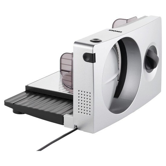 Unold Електрически уред за нарязване на колбаси Curve Silver 100 W -