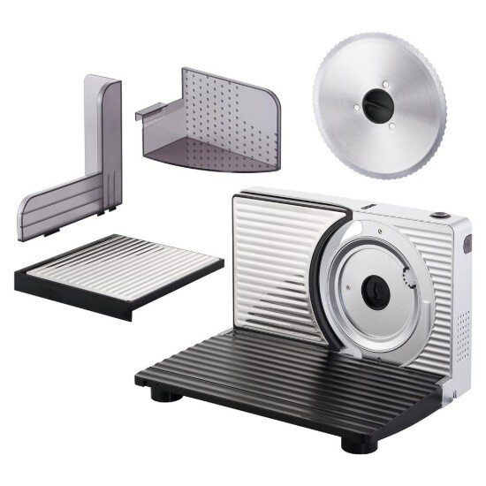 Unold Електрически уред за нарязване на колбаси Curve Silver 100 W -