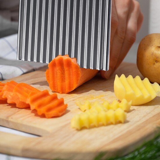 Westmark Инструмент за украса на зеленчуци "Veggiewave" -