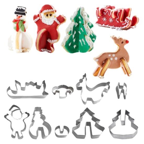 Westmark Комплект 3D формички 9 части "Santa Claus is coming" -