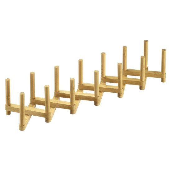 Westmark Разтегателна сушилница за съдове бамбук 9.5 x 12 x 9 см -