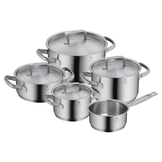 WMF Комплект кухненски съдове от 9 части неръждаема стомана "Gourmet Plu