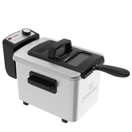 Zokura Фритюрник с маслен филтър 4 л 2200 W -
