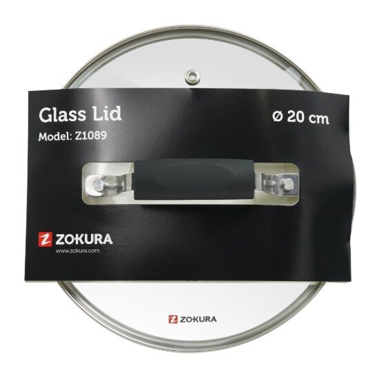 Zokura Капак стъклен 20 см -