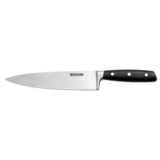 Zokura Комплект ножове от 6 части неръждаема стомана с вградено точило за н