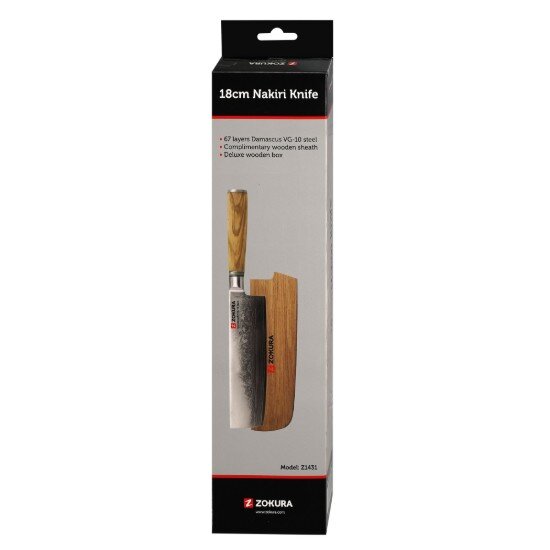 Zokura Нож Nakiri 18 см -