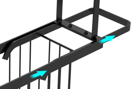 Zokura Разтегателен държач за кухненски гъби въглеродна стомана -