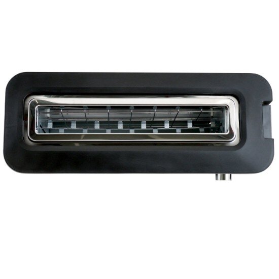 Zokura Тостер с 2 слота със стъклен прозорец 1200 W -