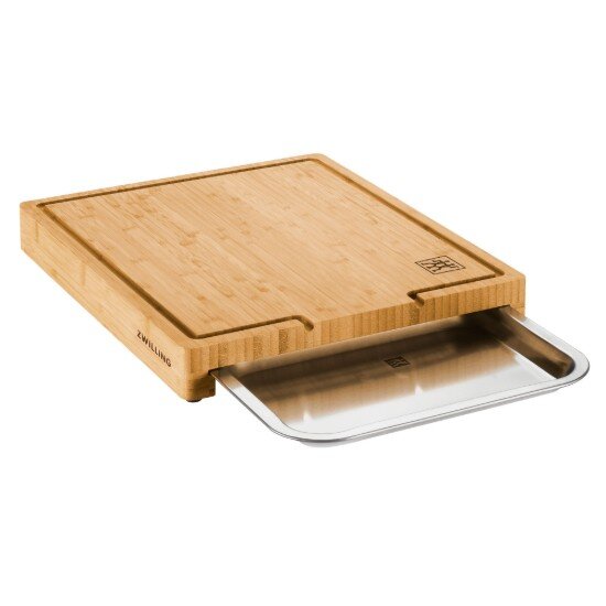 Zwilling Бамбукова дъска за рязане с тава за събиране 39 x 30 см "BBQ+" - Zw