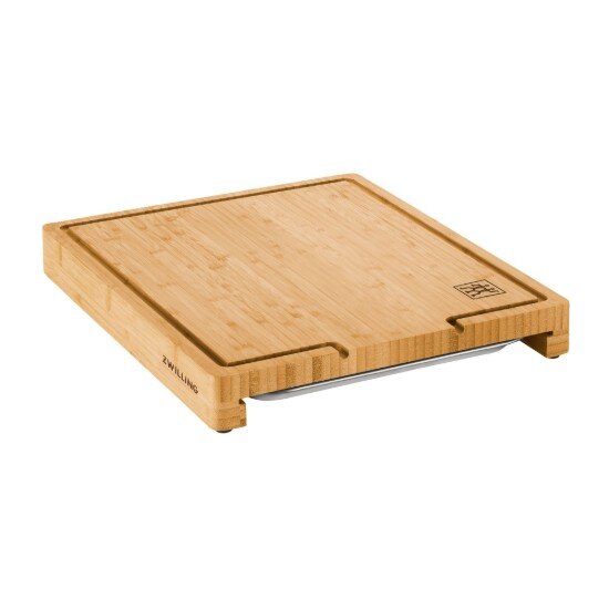 Zwilling Бамбукова дъска за рязане с тава за събиране 39 x 30 см "BBQ+" - Zw