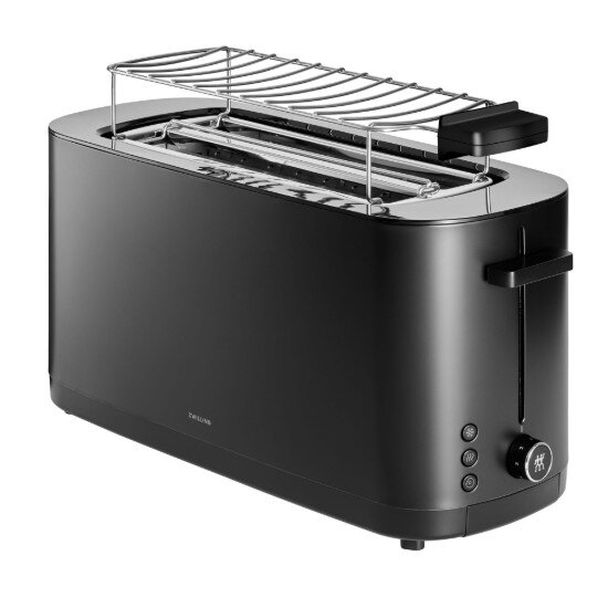 Zwilling Дълъг тостер с 2 слота 1800 W "Enfinigy" черен -