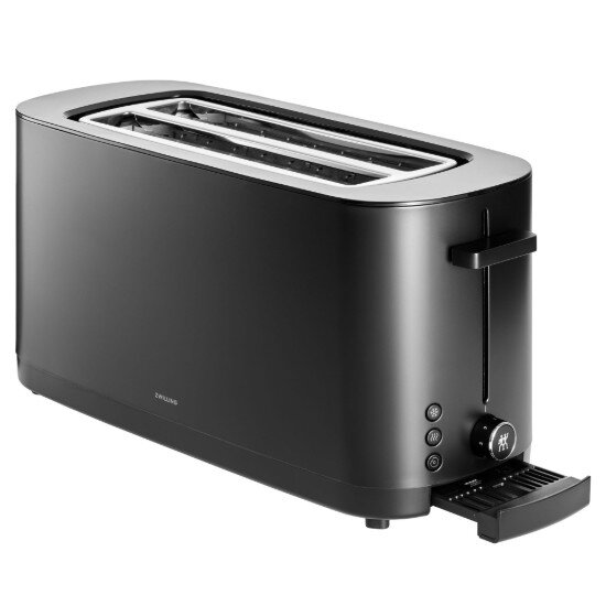 Zwilling Дълъг тостер с 2 слота 1800 W "Enfinigy" черен -