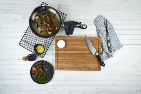 Zwilling Дъска за рязане бамбук 42 х 31 см дебелина 3 см -