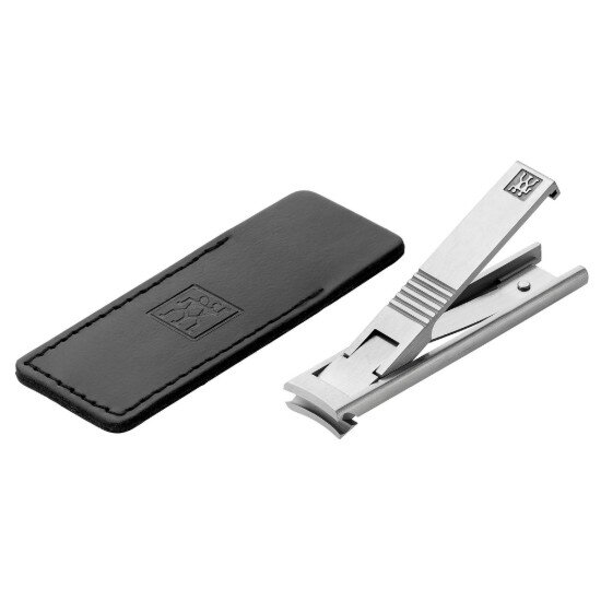 Zwilling Компактна нокторезачка неръждаема стомана 59 мм черен защитен кожен